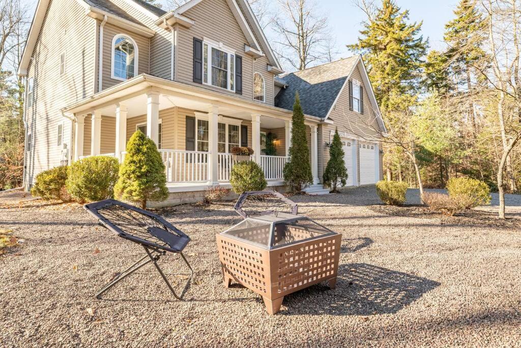 Luxury 4 Bedroom House In Pocono Mountains In Golf Course Near Lake Tobyhanna Exteriér fotografie